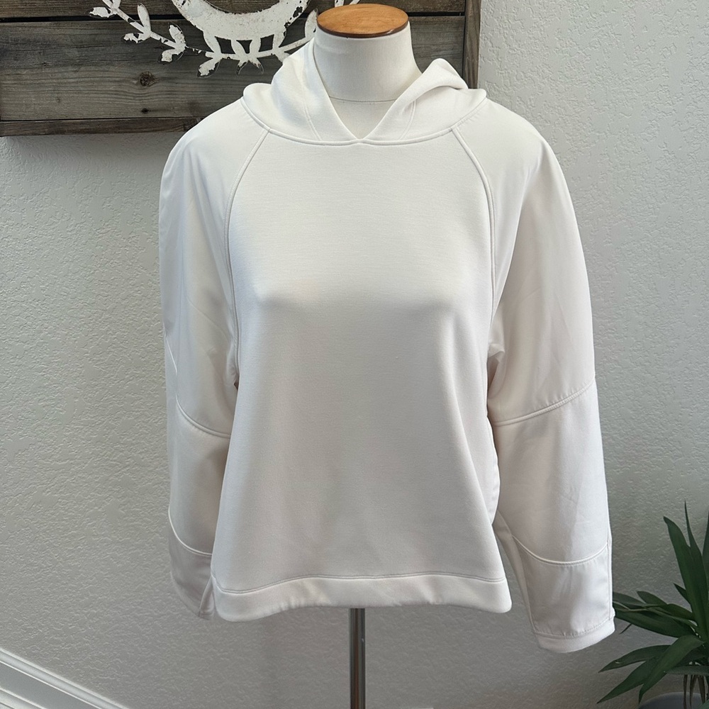 Athleta White Women's Hoodie Ladies size‎ Large